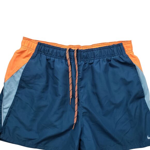 Nike Current Volley Swim Trunks Shorts Mens Large Legion Blue 4" - Picture 2 of 6